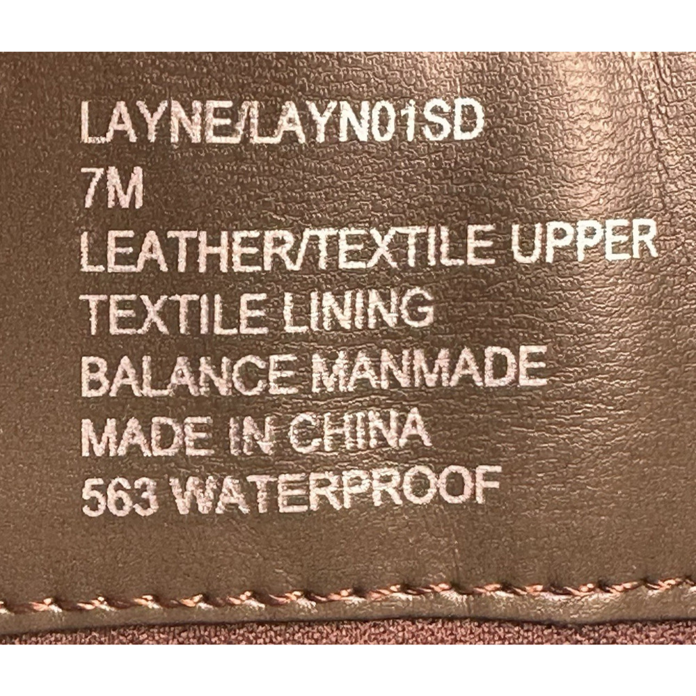 Blondo Layne Brown Suede Waterproof Over The Knee Boots Womens Size 7M New $220 - Picture 11 of 11